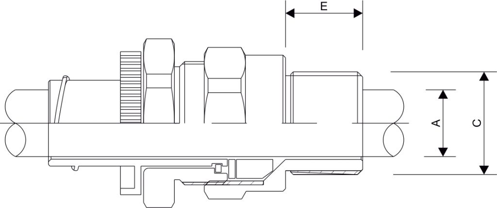 A2FCNF Single Compression Cable Gland