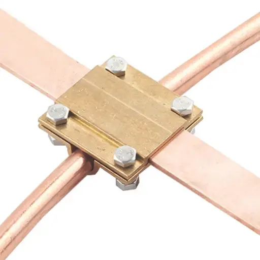 Square Clamp Cable to Tape Joint