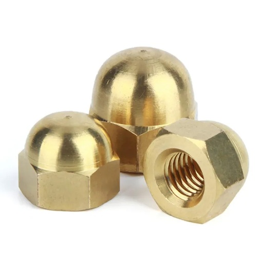 Brass Acorn Dome Nut