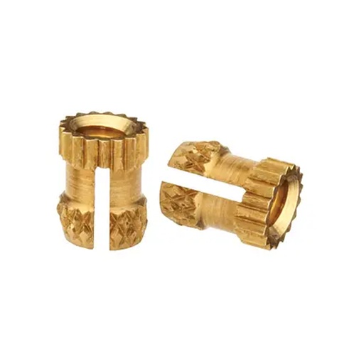 Press Lock Type Brass Inserts